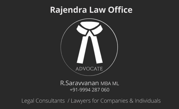 Rajendra Law Office | Lawyers Jobs | Advocate Jobs | Legal Jobs in Chennai India